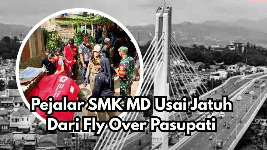 Seorang Pelajar SMK Meninggal Dunia Setelah Jatuh di Fly Over Pasupati
